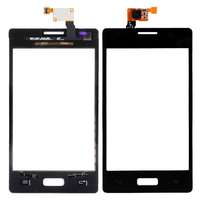  tel-szalk-154506 LG Optimus L5 E610 fekete Érintőpanel -kijelző nélkül -digitizer