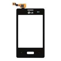  tel-szalk-1923235 LG Optimus L3 E400 fekete Érintőpanel -kijelző nélkül -digitizer