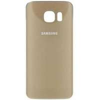  tel-szalk-00867 Samsung Galaxy S6 Edge arany akkufedél, hátlap