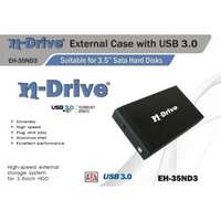 N Drive EH-35ND3 N Drive 3,5" külső SATA Merevlemez ház USB 3.0 /EH-35ND3/