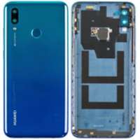  02352HTV Gyári akkufedél hátlap - burkolati elem Huawei P smart (2019), kék