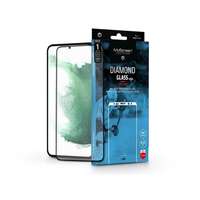  LA-2148 Samsung Galaxy S22 Plus 5G edzett üveg képernyővédő fólia - Myscreen protector diamond glass Edge2.5D fekete