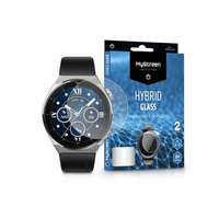 MyScreen LA-2263 Huawei Watch GT 3 Pro (46 mm) rugalmas, hibrid üveg - Myscreen protector Hybrid Glass átlátszó 8H ujjlenyomat-érzékelő biztos, 2 db-os csomag