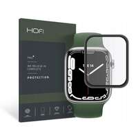 HOFI FN0270 Apple Watch 7 / 8 (41mm) HOFI Hybrid Glass üveg képernyővédő fólia, fekete