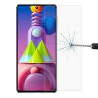  Temp-glass6312737609 Samsung Galaxy M51 2.5d karcálló, ütésálló kijelzővédő üvegfólia, 9H tempered glass, törlőkendővel