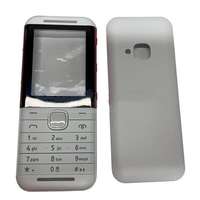  tel-szalk-19296914780 Nokia 5310 Fehér előlap és hátlap LCD keret, burkolati elem