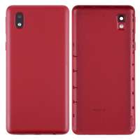  tel-szalk-19296915067 Samsung Galaxy A01 Core hátlapi ház lemez kamera lencsével Piros