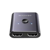 BlitzWolf BW-HDC2 BlitzWolf BW-HDC2 2 x HDMI adapter, kapcsoló, 4K, fekete