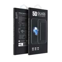 Temp-glass63127376316 Samsung Galaxy A15 / A15 5G Fekete 5D-teljes (teljes felület ragasztó) lefedettséget biztosító karcálló, ütésálló kijelzővédő üvegfólia, 9H tempered glass, törlőkendővel