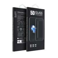  Temp-glass63127376323 Motorola Moto G14 / G54 / G73 Fekete 5D-teljes (teljes felület ragasztó) lefedettséget biztosító karcálló, ütésálló kijelzővédő üvegfólia, 9H tempered glass, törlőkendővel