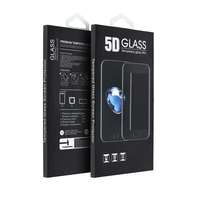  Temp-glass63127376324 Apple iPhone 14 Pro Max Fekete 5D-teljes (teljes felület ragasztó) lefedettséget biztosító karcálló, ütésálló kijelzővédő üvegfólia, 9H tempered glass, törlőkendővel