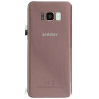 Samsung GH82-14015E Gyári Samsung Galaxy S8 Plus, Rózsaszín akkufedél hátlap, burkolati elem, kamera lencse (Glass Pink)