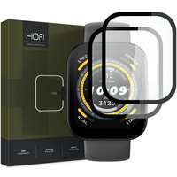HOFI FNS0209 Amazfit Bip 5 HOFI Hybrid Pro+ hybrid üveg képernyővédő fólia, 2 db-os csomag, fekete