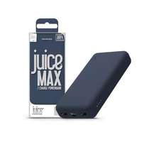 Juice JU194839 Juice ECO MAX Power Bank, 2 x USB-A, USB Type-C, Micro USB, 22.5W, 20000 mAh, kék