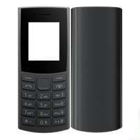  tel-szalk-19297028156 Nokia 106 (2023) Fekete előlap LCD keret, burkolati elem