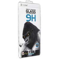 X-ONE X-ONE116 Samsung Galaxy S23 FE edzett üveg képernyővédő fólia 2.5D, 9H - X-ONE Extra Strong Crystal Clear - fekete keret