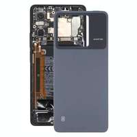  tel-szalk-19297055756 Gyári akkufedél hátlap - burkolati elem Xiaomi Poco X6, Fekete