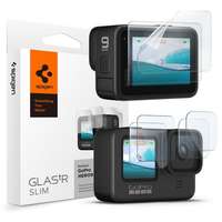 Spigen AGL03045 GoPro Hero 9 / 10 / 11 / 12 Spigen GlastR Slim edzett üveg képernyővédő fólia, 2 db-os csomag, Átlátszó