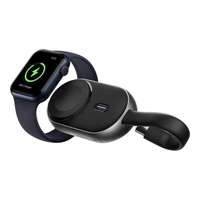 FORCELL FORC-POWW-B Forcell F-Energy Mini Power Watch powerbank Apple Watch töltési lehetőséggel, 1200 mAh, fekete