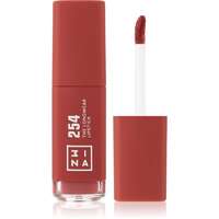 3INA 3INA The Longwear Lipstick hosszantartó folyékony rúzs árnyalat 254 - Dark pink nude 6 ml