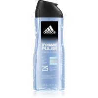 Adidas Adidas Dynamic Pulse tusfürdő gél arcra, testre és hajra 3 az 1-ben 400 ml