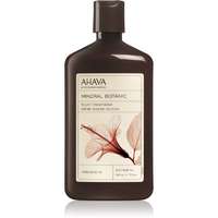 Ahava Ahava Mineral Botanic Hibiscus & Fig bársonyos tusoló krém Hibiszkusz és füge 500 ml