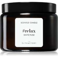 Ambientair Ambientair The Olphactory White Musk illatgyertya (brown) Relax 360 g