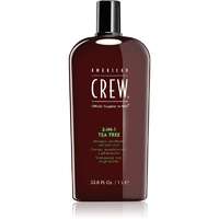 American Crew American Crew Hair & Body 3-IN-1 Tea Tree sampo, kondicionáló és tusfürdő 3 in 1 1000 ml