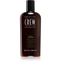American Crew American Crew Hair & Body 3-IN-1 Tea Tree sampo, kondicionáló és tusfürdő 3 in 1 250 ml