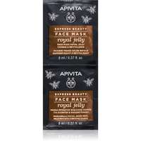 Apivita Apivita Express Beauty Royal Jelly revitalizáló arcmaszk feszesítő hatással 2 x 8 ml