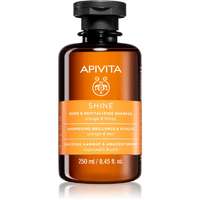 Apivita Apivita Holistic Hair Care Orange & Honey revitalizáló sampon az erős és fénylő hajért 250 ml