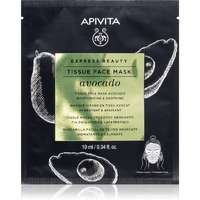 Apivita Apivita Express Beauty Avocado hidratáló gézmaszk az arcbőr megnyugtatására 10 ml
