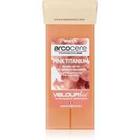 Arcocere Arcocere Professional Wax Pink Titanium gyanta szőrtelenítéshez roll-on utántöltő 100 ml