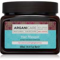 Arganicare Arganicare Argan Oil & Shea Butter Hair Masque mélyhidratáló maszk festett hajra 500 ml