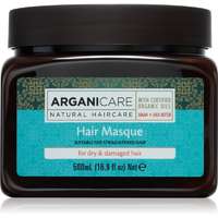 Arganicare Arganicare Argan Oil & Shea Butter Hair Masque hidratáló és tápláló maszk száraz és sérült hajra 500 ml