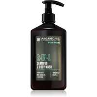Arganicare Arganicare For Men 2-In-1 Shampoo & Body Wash tusfürdő gél és sampon 2 in 1 400 ml