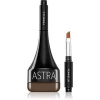 Astra Make-up Astra Make-up Geisha Brows szemöldökzselé árnyalat 02 Brown 2,97 g