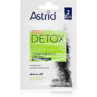 Astrid Astrid CITYLIFE Detox tisztító maszk aktív szénnel 2x8 ml