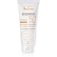 Avène Avène Sun Minéral védő tej kémiai szűrő és parfüm mentes SPF 50+ 100 ml