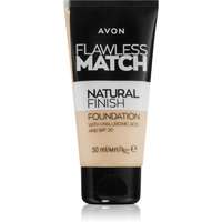 Avon Avon Flawless Match Natural Finish hidratáló alapozó SPF 20 árnyalat 125G Warm Ivory 30 ml