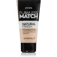 Avon Avon Flawless Match Natural Finish hidratáló alapozó SPF 20 árnyalat 115P Pale Pink 30 ml