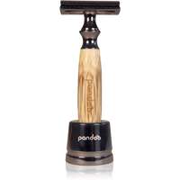 Pandoo Pandoo Bamboo Safety Razor borotva + tartalék fej 10 ks Thick Handle 1 db