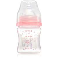 BabyOno BabyOno Baby Bottle cumisüveg antikólikus 0m+ Pink 120 ml