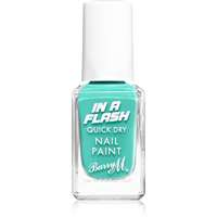 Barry M Barry M IN A FLASH gyorsan száradó körömlakk árnyalat Teal Rush 10 ml