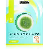 Beauty Formulas Beauty Formulas Clear Skin Cucumber Cooling regeneráló maszk szemre 12 db