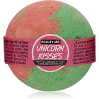 Beauty Jar Beauty Jar Unicorn Kisses What Girls Are Made Of? Sugar & Spice And Everything Nice fürdőgolyó eper illattal 150 g