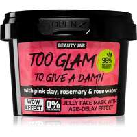 Beauty Jar Beauty Jar Too Glam To Give A Damn zselés arcmaszk a bőröregedés első jeleinek eltüntetésére 120 g