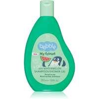 Bebble Bebble Strawberry Shampoo & Shower Gel Watermelon sampon és tusfürdő gél 2 in 1 gyermekeknek 250 ml