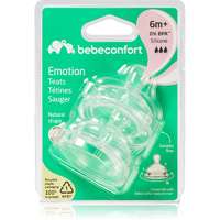 Bebeconfort Bebeconfort Emotion Medium to Rapid Flow etetőcumi 6 m+ 2 db