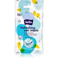 BELLA BELLA Refreshing wet wipes frissítő nedves törlőkendők 10 db